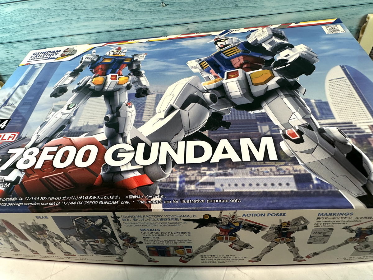 Gundam Factory Japan Yokohama Limited 1/144 RX-78F00 GUNDAM Gundam Factory Japan Yokohama Limited 1/144 RX-78F00 GUNDAM