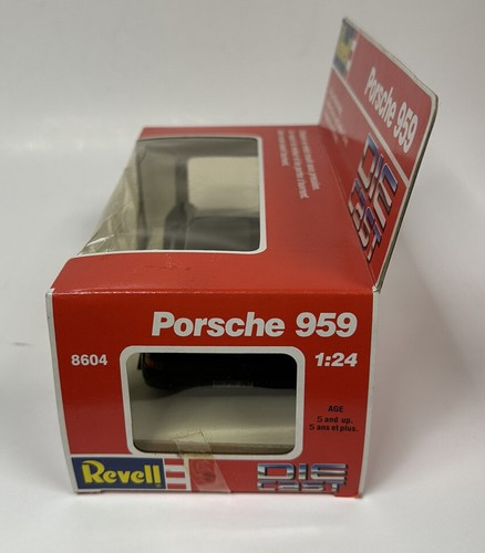 Vintage 1987 Revell 1:24 Scale Porsche 959 Boxed (Black) #8604 (BC3) - Picture 9 of 13