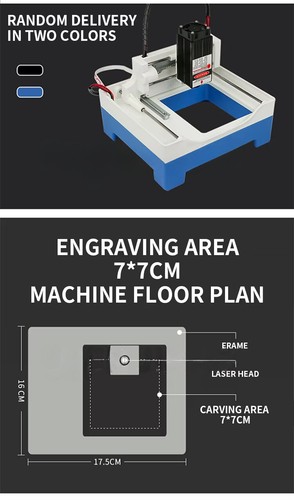 Small Metal Laser Engraving Machine Paper/wood/metal Engraving Machine - Bild 7 von 18