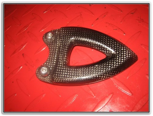 06 Triumph Speed Triple 1050 RT Fibra de Carbono Clavija Pie Talón Protector - Imagen 1 de 3