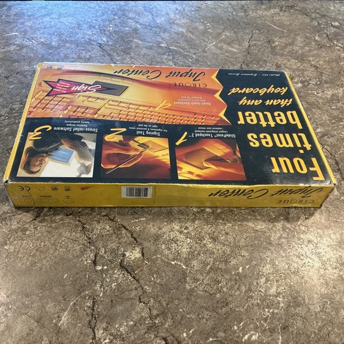 Cirque CIC360 Glidepoint Keyboard Input Center / English Vintage Sealed NIB - Picture 5 of 6