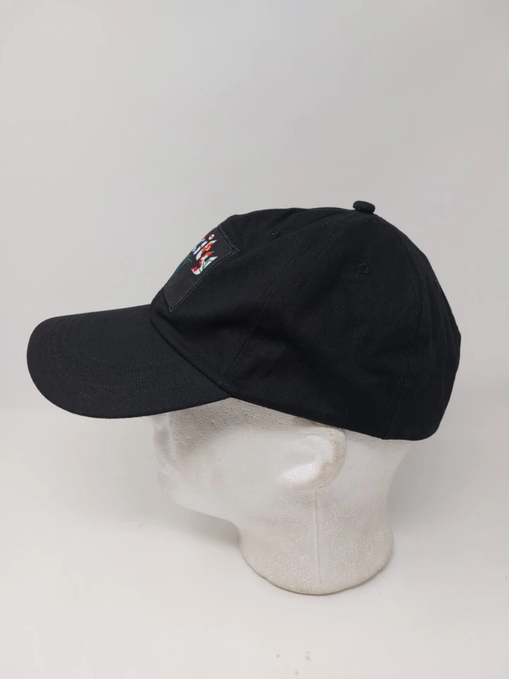 Gorra ajustable RIP CITY con logotipo floral con correa trasera Foto 4 de 4