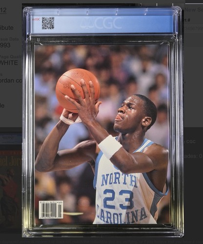 MICHAEL JORDAN Beckett Tribute CHICAGO BULLS Issue No.3 CGC 9.8 - Picture 2 of 2