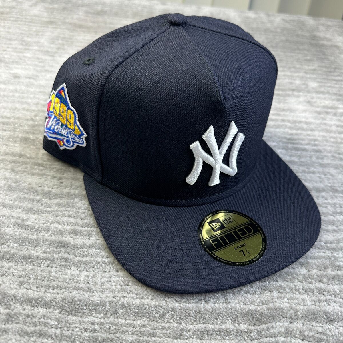 New Era New York Yankees Red MLB Fitted Hat Cap 7 1/4 Limp