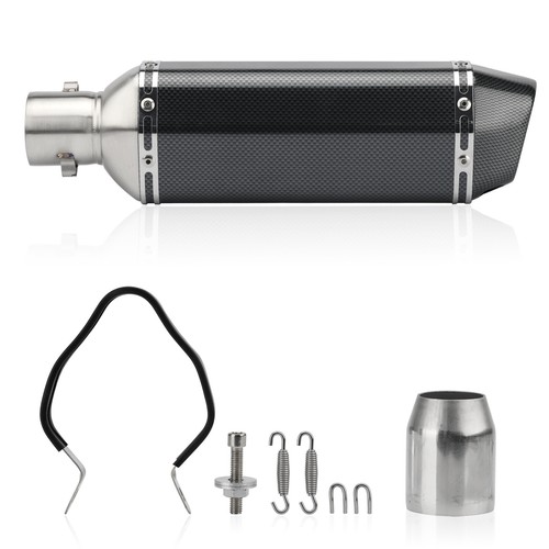 Full Exhaust System Header Muffler Pipe 51mm For Yamaha MT-07 FZ07 XSR700 YZF-R7 - Picture 5 of 17