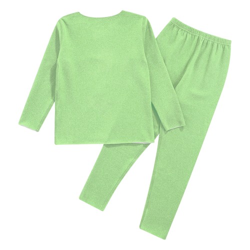 Kids Boys Girls Shirt And Pants Set Pyjama Top With Trousers Long Sleeve Warm - Picture 19 of 48