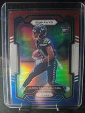 Jaxon Smith-Njigba 2023 Panini Prizm Rookie RED/WHITE/BLUE Prizm Seahawks