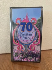 Disneyland 70th Anniversary Elongated Pressed Penny Book Album Holds 48 Pennies