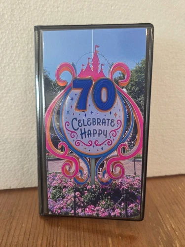 Disneyland 70th Anniversary Elongated Pressed Penny Book Album Holds 48 Pennies