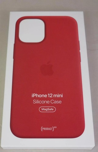 Mini Funda Silicona Original Apple iPhone 12 con MagSafe ROJO - Imagen 2 de 3
