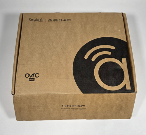 Router VPN Gigabit de doble cabina Araknis 310 AN-310-RT-4L2W con orejas de rack - Imagen 4 de 8