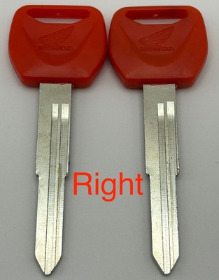 2 Key Blank Honda Hornet Interceptor NTV650 SFX50 SH50 SH100 Silverwing GL500 GL