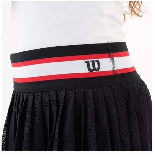 Wilson Girls’s Mesh Pleated Tennis Skort | Black Size XL - Picture 5 of 5