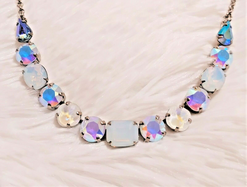 *NEU* & *NICHT MEHR PRODUZIERT* ~ Sorrelli ~ "GLACIER & SILVERTONE BIB" ~ Halskette ~ 145 $ - Bild 4 von 12