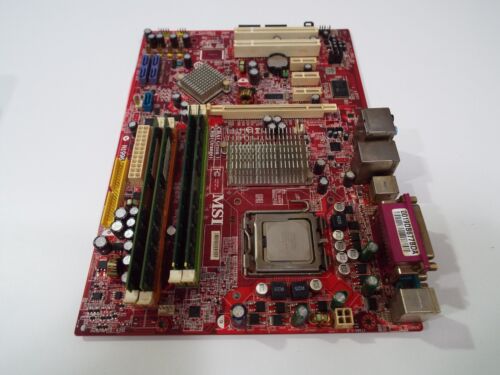 MSI MS-7360 P35 Neo ATX Motherboard + intel CPU Core 2 Duo E8500 6GB DDR2 RAM - Picture 4 of 11
