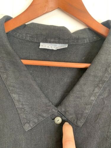 Bryn Walker schwarzes Leinenjacke (S) - Bild 5 von 8