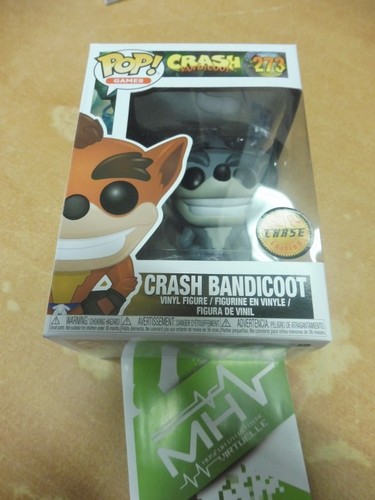 FUNKO POP - CRASH BANDICOOT - CHASE EDITION - 273 - - Picture 1 of 3