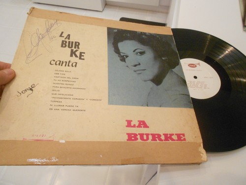 LA BURKE CANTA LP EGREM LDG-1121 CUBAN RELEASE