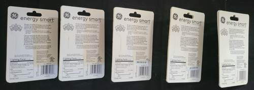 GE LED Light Bulb Decorative Clear 1.8 W 15 W Replacement 5 Pack - Picture 2 of 2