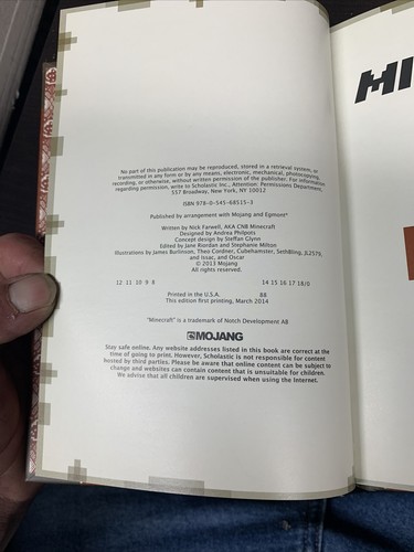 2013 MINECRAFT Redstone Handbook MOJANG & EGMONT 1st. edition - Picture 12 of 12