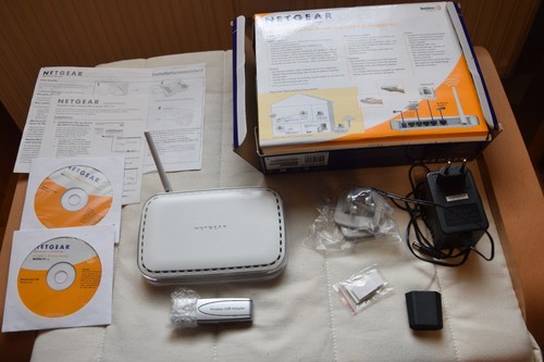Netgear 54 MBit/s Wireless Router und USB 2.0-Adapter-Kit | WGB111 - Bild 4 von 7