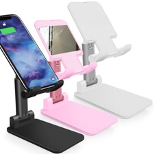 Adjustable Cell Phone Tablet Stand Desktop Holder Mount Mobile Phone iPad iPhone