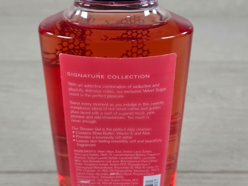Bath & Body Works 10oz Velvet Sugar Shower Gel Shea & Vitamin E Retired Scent - Picture 3 of 4