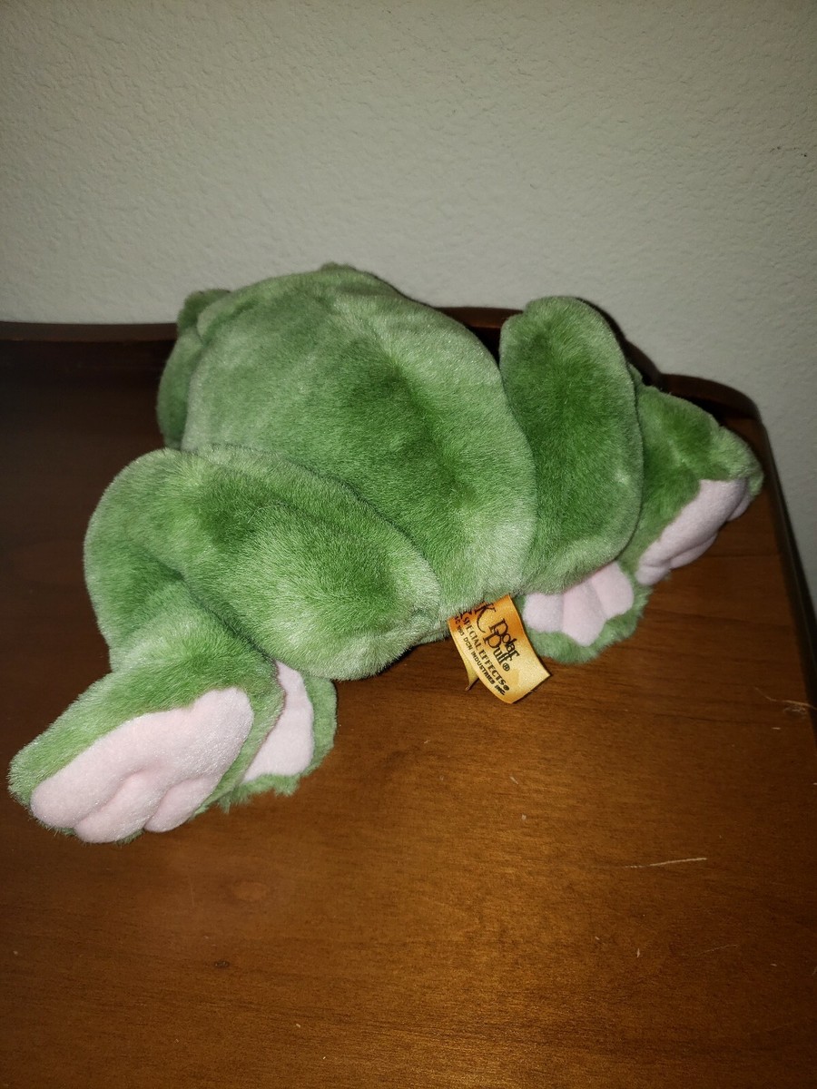 Vintage 1993 24K Special Effects Green Frog Polar Puff 8