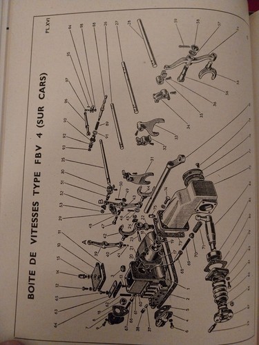 REVUE TECHNIQUE BERLIET Camion GLC 6 Berliet Autocar PLB 6 Moteur MDX 6.35 - Picture 9 of 12