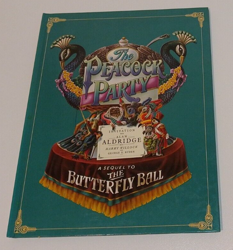 2 x Vintage Alan Aldridge Hardcover Books The Lions Cavalcade and Peacock Party - Picture 18 of 24