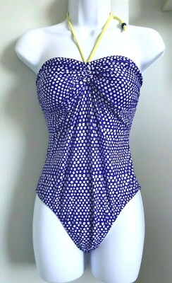 spotty swimming costume