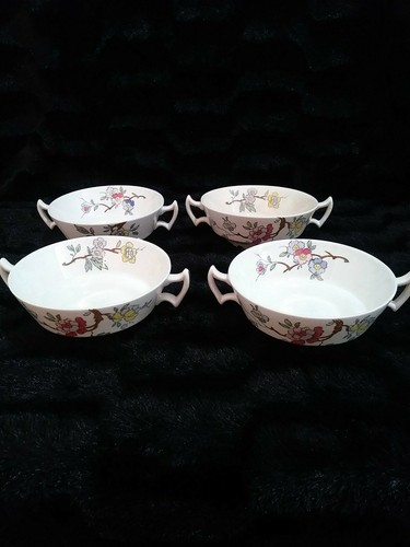 22 PIECES SET Booths Chinese Tree Demitasse Made in England Vintage Beautiful!! - Picture 6 of 11