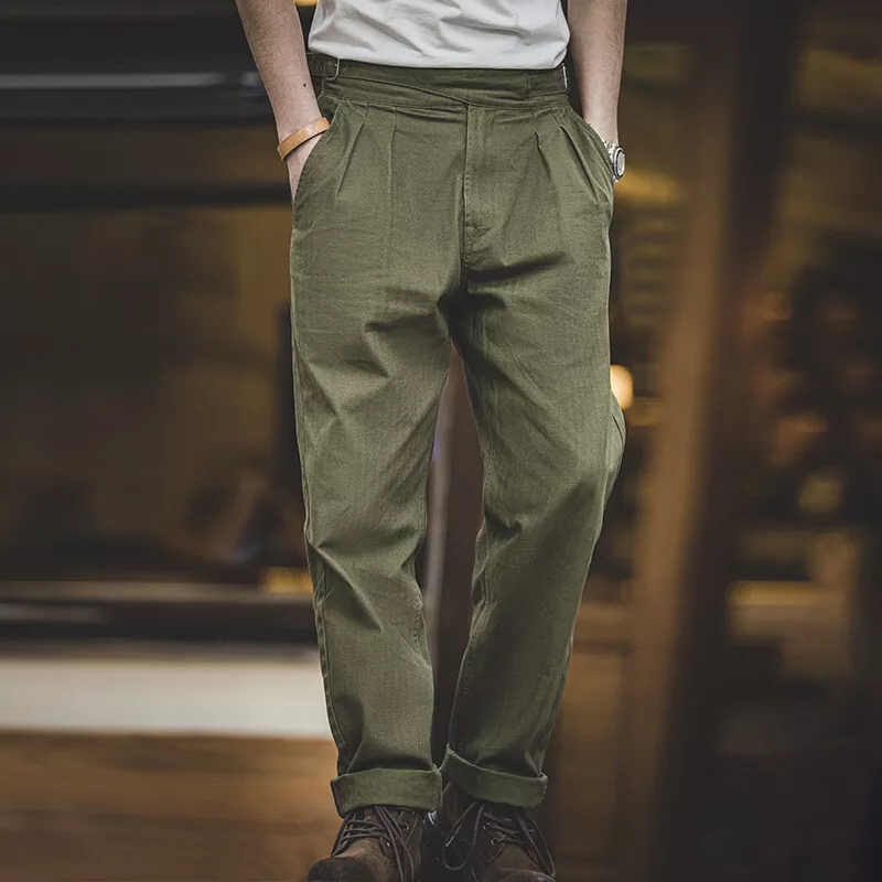 Cargo store suit pants