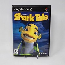 Shark Tale (PlayStation 2 PS2) Case & Disc TESTED