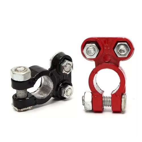 2X Negative Positive Car Battery Terminal Clamp Clip Connector 12V 6V UNIVERSAL - Picture 5 of 12