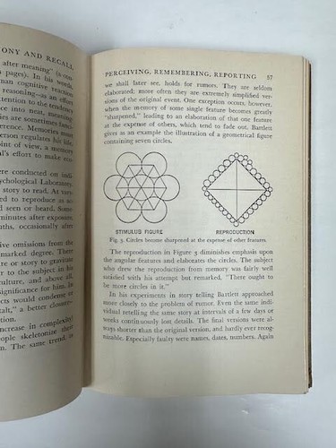 THE PSYCHOLOGY OF RUMOR BY ALLPORT & POSTMAN, HARVARD UNIV (1948, HC)-VG VINTAGE - Bild 9 von 17