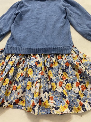 Polo Ralph Lauren Cotton Long Sleeve Pullover Sweater Dress Girls Size 5 - Picture 9 of 9