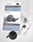 Moen Preston J-Hook Double Robe Towel Hook Matte Black Finish DN8403BL