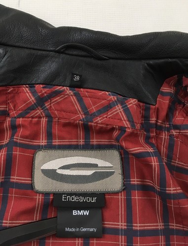 BMW Endeavour Leder Motorrad Jacke & Weste & Gürtel Schwarz cow nappa Damen 38 - Bild 10 von 24