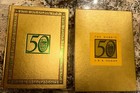 THE HOBBIT 50th Anniversary Edition by J.R.R. TOLKIEN Gold With Slip Cover
