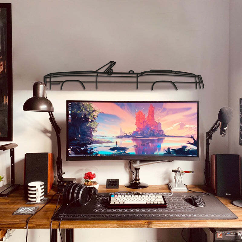 3D Acrylic Metal Car Wall Art - 1975 Eldorado USA Auto Poster Home Decor  