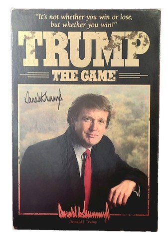 Trump The Game Factory Sealed Never Opened with Remnants of
