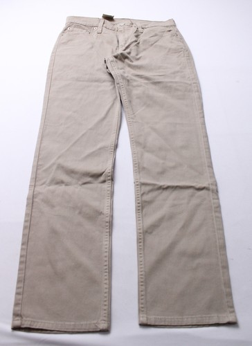 Levi's Herren solide 511 schmale Passform gerades Bein Jeans WR4 hellbraun Größe 30 x 30 neu mit Etikett