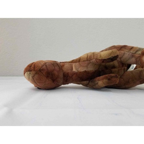 Jurrasic World Dino Plüschtier Dinosaurier Spielzeug Fabrik USA 5"" x 13"" Sammlerstück braun - Bild 7 von 8