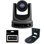 PTZOptics Move SE PTZ Camera with 12x Optical Zoom Bundle w/ Bracket & Wipes KIT