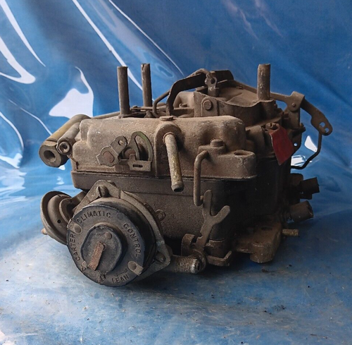 1974 Ford 460 Ranchero Carter Thermoquad Carburetor 6568-S Date 284 3 - Picture 4 of 12