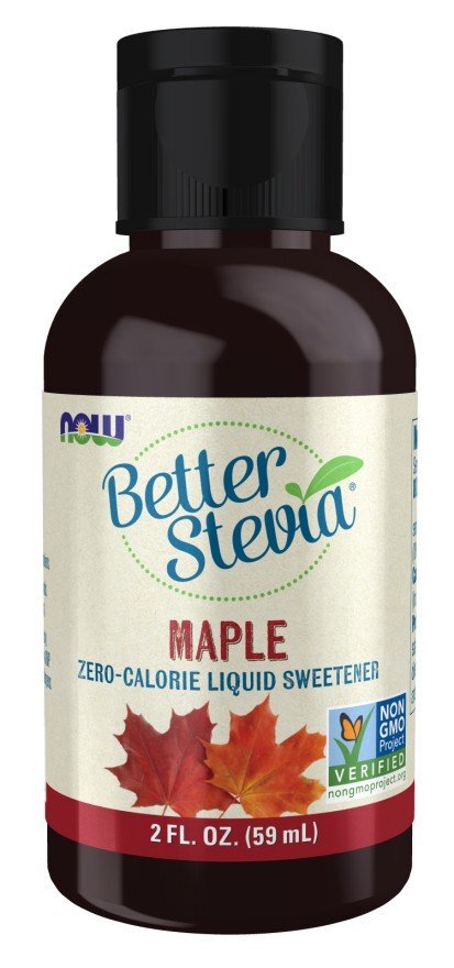Жидкость Now Foods BetterStevia Maple 2 жидких унции