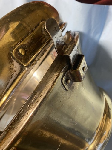 Vintage 1900 brass motor spotlight - Picture 6 of 8
