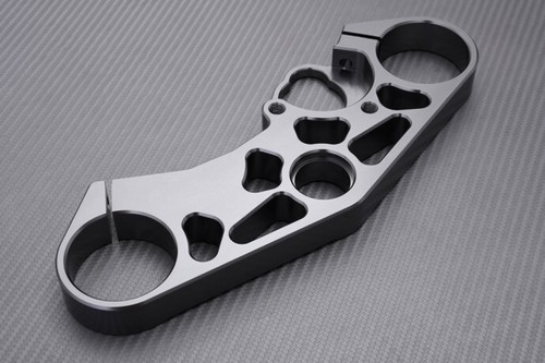 Titanium Upper Triple Tree in Aluminium SUZUKI GSXR 1000 GSX-R 1000 2007-2008 - Picture 3 of 5