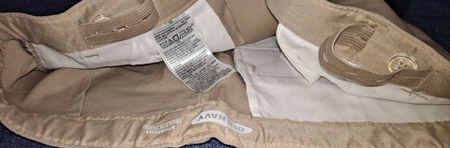 Old Navy Girls Pants Reinforce Knees Straight Leg Built in Flex Size 12 Khaki - Picture 8 of 9
